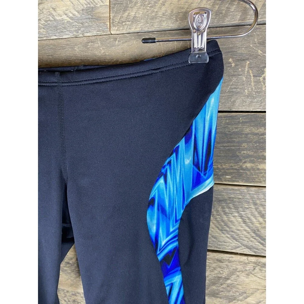 The Finals Men's Swim Jammers Black Blue Endurotech Sz 25